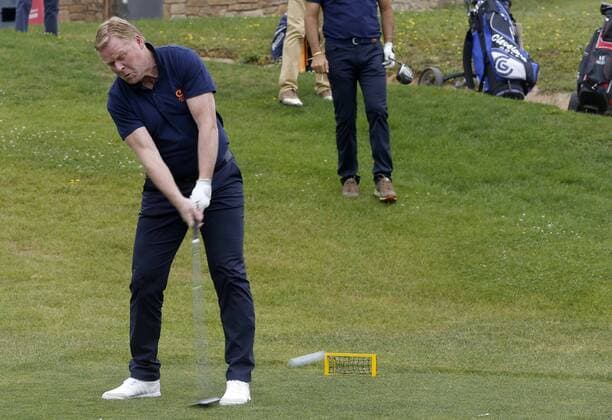 Torneo de golf de la Fundacion Johan Cruyff. En la foto, Koeman. Golf tournament of the Johan Cruyff Foundation. In this picture, Koeman. xFRANCESCxADELANTADOx 