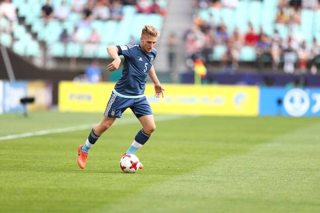 Santiago Ascacibar (ARG), MAY 20, 2017 - Football Soccer : FIFA U-20 World Cup Korea Republic 2017 Group A match between Argentina 0-3 England at Jeonju World Cup Stadium in Jeonju, South Korea.  (pfta010664)