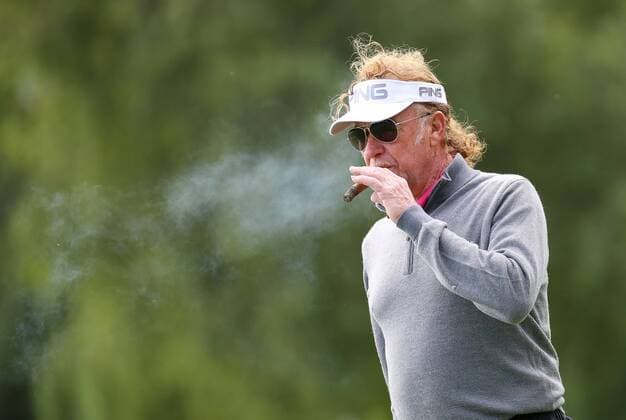GOLF - PGA Golf Herren Lyoness Open 2017 ATZENBRUGG,AUSTRIA,07.JUN.17 - GOLF - PGA European Tour, Lyoness Open, Diamond Country Club, ProAm. Image shows Miguel Angel Jimenez (ESP). GEPAxpictures xChristianxWalgram