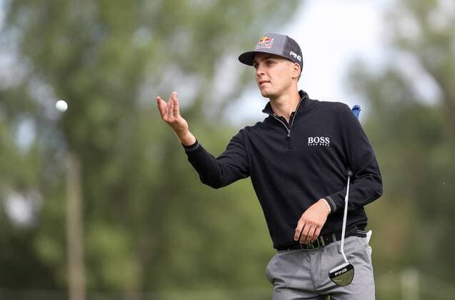 GOLF - PGA Golf Herren Lyoness Open 2017 ATZENBRUGG,AUSTRIA,07.JUN.17 - GOLF - PGA European Tour, Lyoness Open, Diamond Country Club, ProAm. Image shows Matthias Schwab (AUT). GEPAxpictures xChristianxWalgram