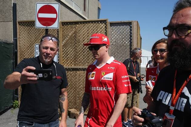 Canadian Grand Prix, Montreal 8 - 11 June 2017 08.06.2017- Kimi Raikkonen (FIN) Scuderia Ferrari SF70H 