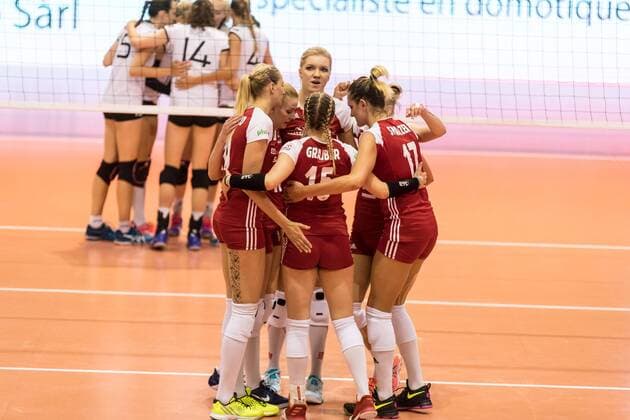 Volleyball: Montreux Volley Masters 2017, 09.06.2017 Germany versus Poland at the Volleyball: Montreux Volley Masters 2017 on June, 09, 2017 in Montreux, Schweiz xUSx