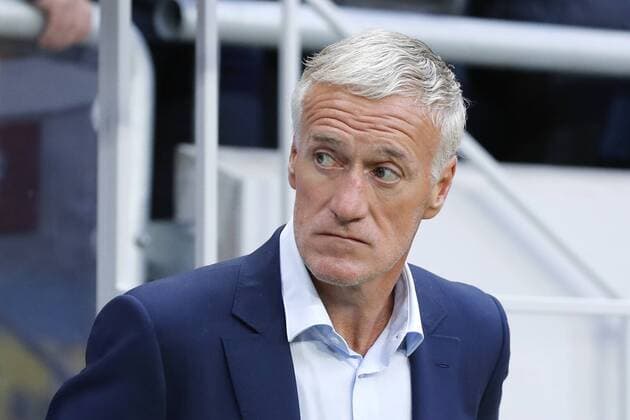 Fußball, WM Quali, Schweden - Frankreich 170609 Frankrikes förbundskapten Didier Deschamps under fotbollsmatchen i VM-kvalet mellan Sverige och Frankrike den 9 juni 2017 i Stockholm.  Copyright: ANDREASxLxERIKSSON BB170609AE016