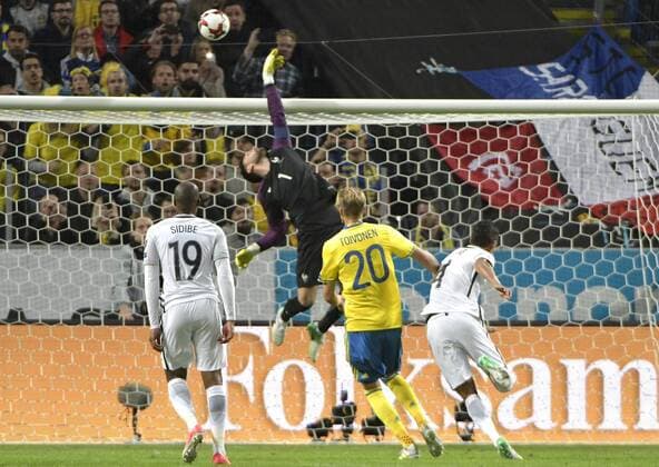 ====== Betalbild======= Stockholm Sweden 2017-06-09 World Cup Qualification 2017 18 Sweden vs France Ola Toivonen l(SWE) KP0300003 