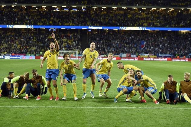 ====== Betalbild======= Stockholm Sweden 2017-06-09 World Cup Qualification 2017 18 Sweden vs France Team Sweden vs France 2-1 KP0300003 
