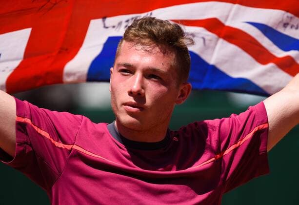 Alfie Hewett ( Royaume Uni ) TENNIS : Roland Garros 2017 - Internationaux de France - 10 06 2017 FedericoPestellini Panoramic 