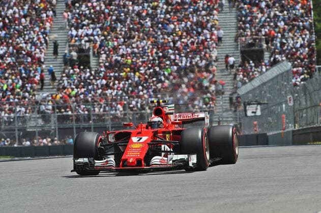 Kimi Raikkoenen (Scuderia Ferrari) mit seinem Auto auf der Strecke, Grosser Preis von Kanada 2017, Qualifikation, Motorsport, Formel 1, 10.06.2017, Montreal Copyright: xAndre Eibner-Pressefotox EP_JAE