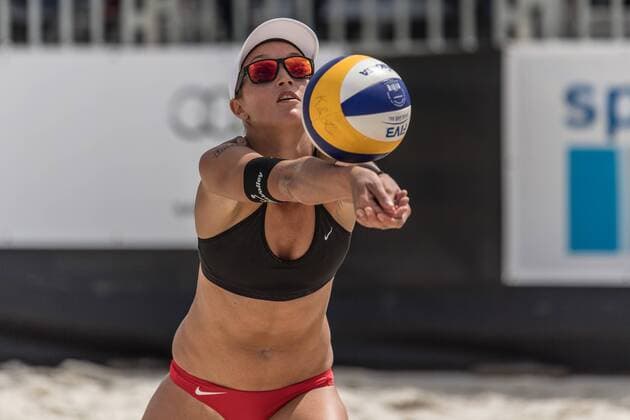 RP Beach Challenge, 10.06.2017 Anouk Verge-Depre (SUI); RP Beach Challenge am 10.06.2017, Duesseldorf. xPWx