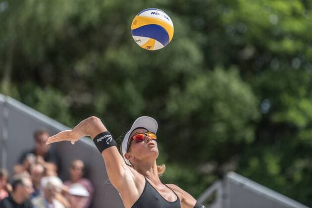 RP Beach Challenge, 10.06.2017 Anouk Verge-Depre (SUI); RP Beach Challenge am 10.06.2017, Duesseldorf. xPWx