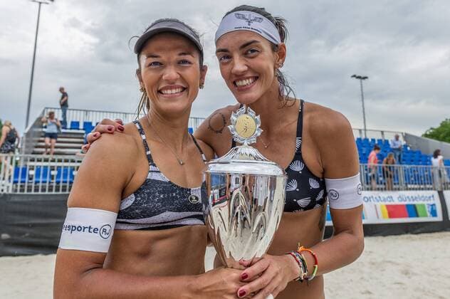 RP Beach Challenge, 11.06.2017 Barbara Seixas de Freitas (BRA), Fernanda Berti Alves (BRA); RP Beach Challenge am 11.06.2017, Duesseldorf. xPWx