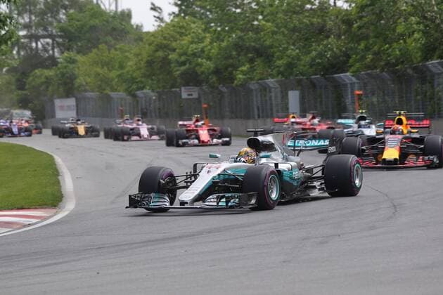 Canadian Grand Prix, Montreal 8 - 11 June 2017 11.06.2017- Race, Lewis Hamilton (GBR) Mercedes AMG F1 W08 