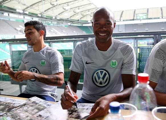 VfL Wolfsburg 97er Aufstiegshelden vs VfL Allstars , Deutschland. 11.06.2017, FUßBALL - Wolfsburg