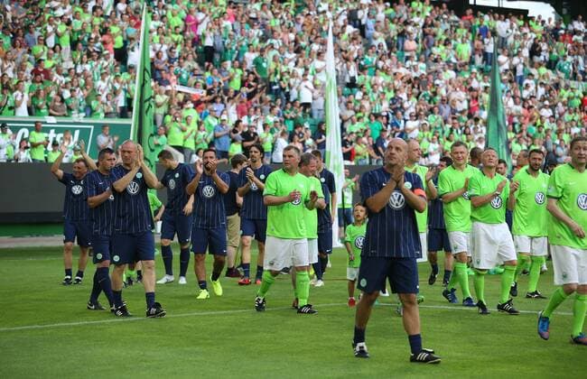 VfL Wolfsburg 97er Aufstiegshelden vs VfL Allstars Wolfsburg, Deutschland. 11.06.2017, FUßBALL - VfL Wolfsburg 97er Aufstiegshelden vs VfL Allstars, Saison 2016-2017, Volkswagen Arena. Wolfsburg