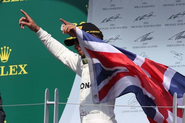 Canadian Grand Prix, Montreal 8 - 11 June 2017 11.06.2017, Podium, winner Lewis Hamilton (GBR) Mercedes AMG F1 W08 