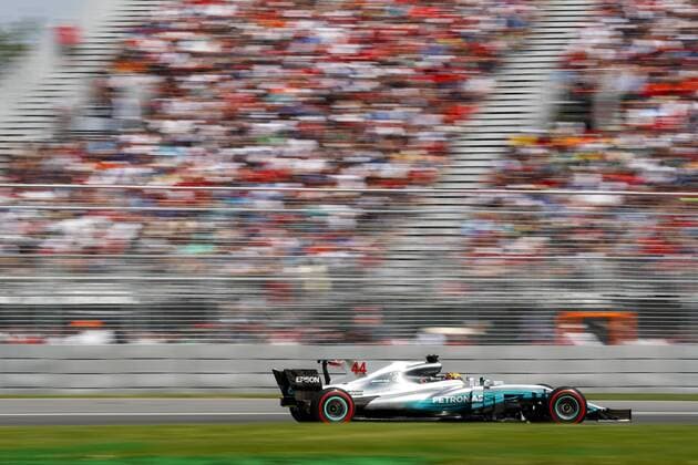 Motorsports: FIA Formula One World Championship WM Weltmeisterschaft 2017, Grand Prix of Canada, 44 Lewis Hamilton (GBR, Mercedes AMG Petronas F1 Team), Montreal Canada xHOCHxZWEIx