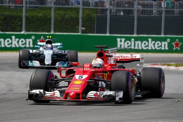 Motorsports: FIA Formula One World Championship WM Weltmeisterschaft 2017, Grand Prix of Canada, 5 Sebastian Vettel (GER, Scuderia Ferrari), Montreal Canada xHOCHxZWEIx
