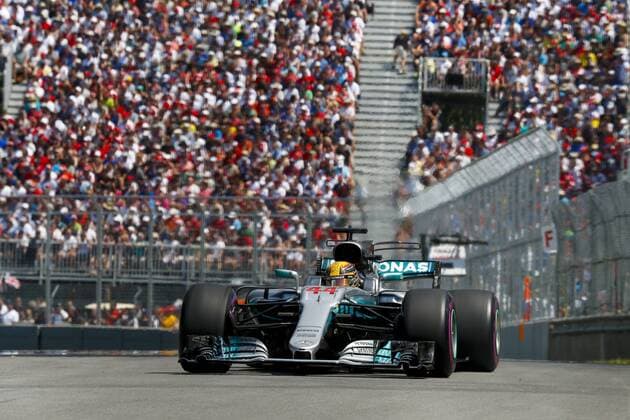 Motorsports: FIA Formula One World Championship WM Weltmeisterschaft 2017, Grand Prix of Canada, 44 Lewis Hamilton (GBR, Mercedes AMG Petronas F1 Team), Montreal Canada xHOCHxZWEIx