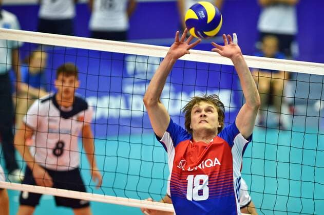 Czech JAKUB JANOUCH in action during the match FIVB World League Czech Republic vs Portugal in Ceske Budejovice, Czech Republic, June 11, 2017. (CTKxPhoto VaclavxPancer) CTKPhotoP201706110534101  VPC_01
