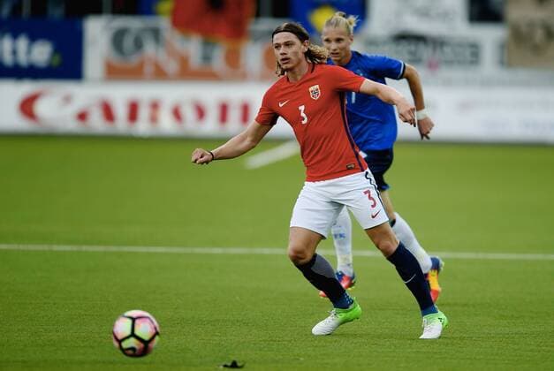 Fotball , 12. juni 2017 , Euro U21 U 21 , Norge - Kosovo Norway - Kosovo Julian Ryerson , Norge 