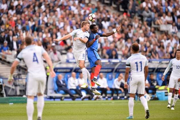 06 PAUL POGBA (fra) - 08 Eric Dier (eng) FOOTBALL : France vs Angleterre - Match Amical - 13 06 2017 AnthonyBIBARD FEP Panoramic 