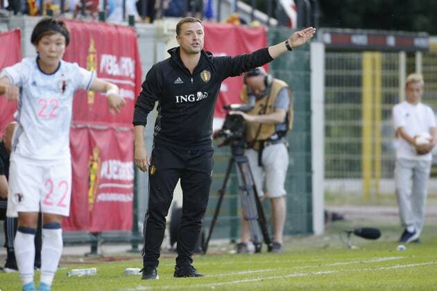 Serneels Ives of Belgium FOOTBALL FEMININ : Belgique vs Japon - Amical - 13 06 2017 PhotoNews Panoramic 
