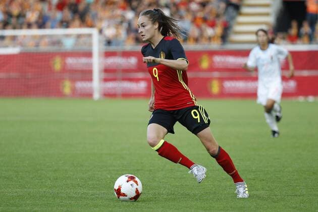 Wullaert Tessa of Belgium FOOTBALL FEMININ : Belgique vs Japon - Amical - 13 06 2017 PhotoNews Panoramic 