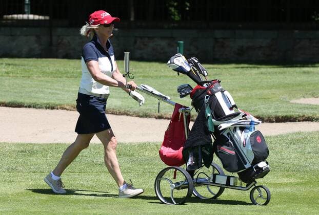 GOLF - EGA, European Senior Ladies Championship SCHOENBORN,AUSTRIA,15.JUN.17 - GOLF - EGA, European Senior Ladies Championship, GC Schloss Schoenborn. Image shows Elisabeth Jenull (AUT). GEPAxpictures xMarioxKneisl