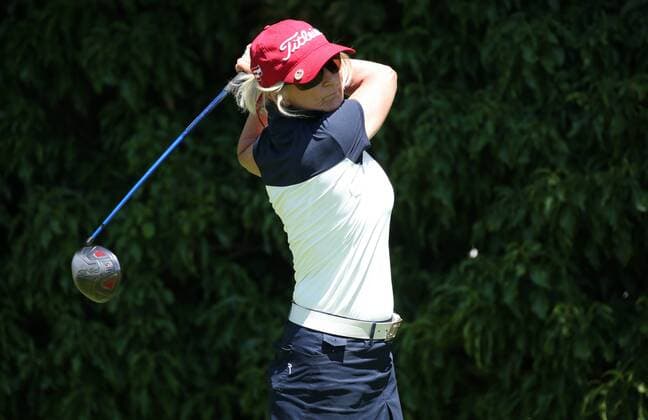 GOLF - EGA, European Senior Ladies Championship SCHOENBORN,AUSTRIA,15.JUN.17 - GOLF - EGA, European Senior Ladies Championship, GC Schloss Schoenborn. Image shows Elisabeth Jenull (AUT). GEPAxpictures xMarioxKneisl