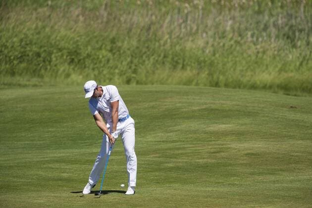 170615 Sveriges Henrik Stenson under första omgangen i golfturneringen US Open den 15 juni 2017 i Hartford.  Copyright: JOELxMARKLUND BB170615JM044
