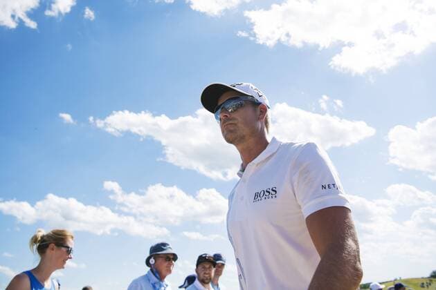 170615 Sveriges Henrik Stenson under första omgangen i golfturneringen US Open den 15 juni 2017 i Hartford.  Copyright: JOELxMARKLUND BB170615JM053