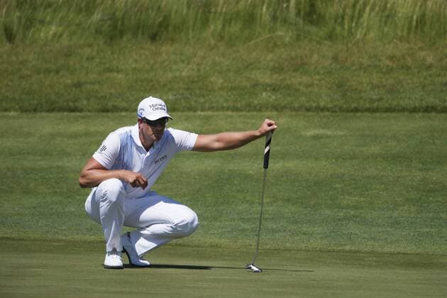 170615 Sveriges Henrik Stenson under första omgangen i golfturneringen US Open den 15 juni 2017 i Hartford.  Copyright: JOELxMARKLUND BB170615JM066