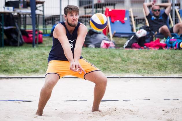 Tim Kreuzer (SSC Karlsruhe); LBS Cup Beachvolleyball A-City Stuttgart, Schwabenplatz, Stuttgart Germany, 20170617; Stuttgart Copyright: xWuechnerx xEibner-Pressefotox EP_nwr