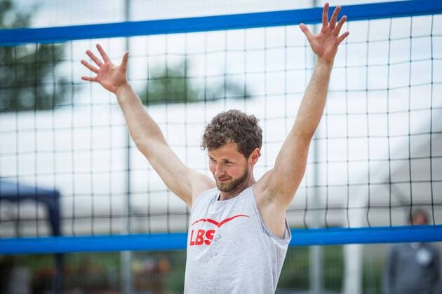 Alexander Schenzel (KIT Sportclub); LBS Cup Beachvolleyball A-City Stuttgart, Schwabenplatz, Stuttgart Germany, 20170617; Stuttgart Copyright: xWuechnerx xEibner-Pressefotox EP_nwr