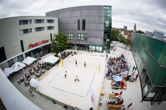 LBS Turnier in Stuttgart Vaihingen; LBS Cup Beachvolleyball A-City Stuttgart, Schwabenplatz, Stuttgart Germany, 20170617; Stuttgart Copyright: xWuechnerx xEibner-Pressefotox EP_nwr