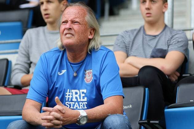 17.06.2017 Frankfurt am Main, Frankfurter Volksbank Stadion Relegation 2017 Rückspiel um Aufstieg in die B-Junioren-Bundesliga Süd Südwest U17 U 17 FSV Frankfurt – SV Elversberg FSV Frankfurt Präsident Michael Görner