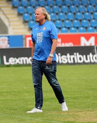 17.06.2017 Frankfurt am Main, Frankfurter Volksbank Stadion Relegation 2017 Rückspiel um Aufstieg in die B-Junioren-Bundesliga Süd Südwest U17 U 17 FSV Frankfurt – SV Elversberg FSV Frankfurt Präsident Michael Görner