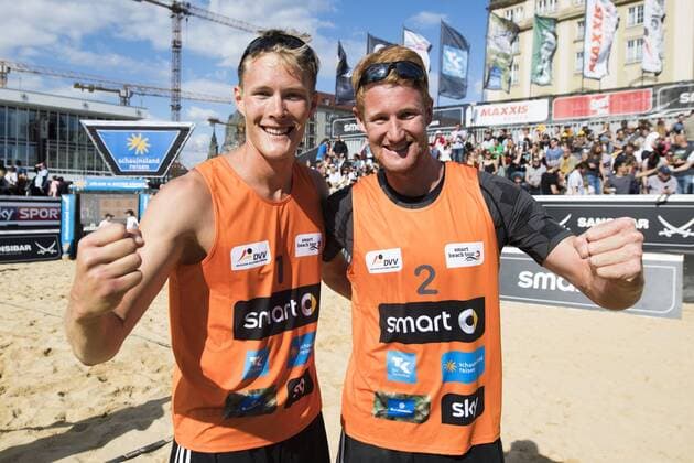 smart beach cup Dresden - smart beach tour 2017, Philipp Arne Bergmann Yannik Harms Dresden Germany xMaltexChristians HOCHxZWEIx