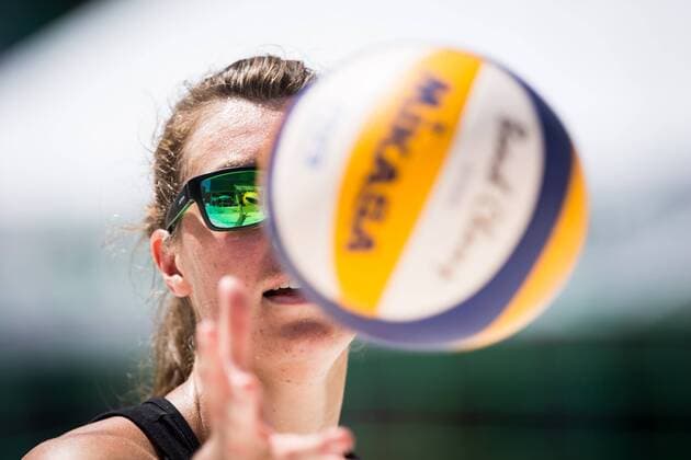 Silvia Schmid (TSV Schmiden); LBS Cup Beachvolleyball A-City Stuttgart, Schwabenplatz, Stuttgart Germany, 20170618; Stuttgart Copyright: xWuechner Eibner-Pressefotox EP_NWR