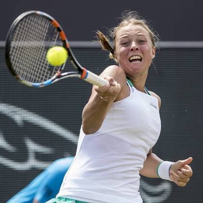 18.06.2017, the Autotron, Rosmalen, NED, WTA Tennis Damen Tour, Ricoh Open, im Bild Anett Kontaveit (EST) on day seven Anett Kontaveit (EST) on day seven during the Ricoh Open Tournament of the WTA Tour at the the Autotron in Rosmalen, Netherlands on 2017 06 18. Rosmalen  EX_FOCUS_FIL  