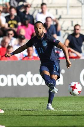 19.06.2017, Kielce, UEFA EURO EM Europameisterschaft Fussball Under21 Championships Slovakia - England , Mistrzostwa Europy U-21 Slowacja - Anglia International football , N Z Nathan Redmond (ENG) , FOT. Adam Jastrzebowski newspix.pl --- Newspix.pl FRANCE OUT!  20170619_awj_2141