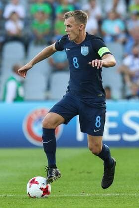 19.06.2017, Kielce, UEFA EURO EM Europameisterschaft Fussball Under21 Championships Slovakia - England , Mistrzostwa Europy U-21 Slowacja - Anglia International football , N Z James Ward-Prowse (ENG) , FOT. Adam Jastrzebowski newspix.pl --- Newspix.pl FRANCE OUT!  20170619_awj_2147