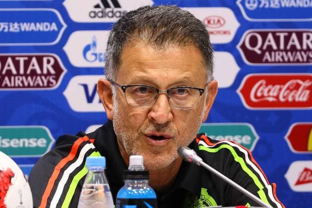 Trainer Juan Carlos Osorio Arbelaez (Mexiko, Mexico) - 20.06.2017: Abschlusstraining der Nationalmannschaft Mexiko, Fisht Stadium Sotschi