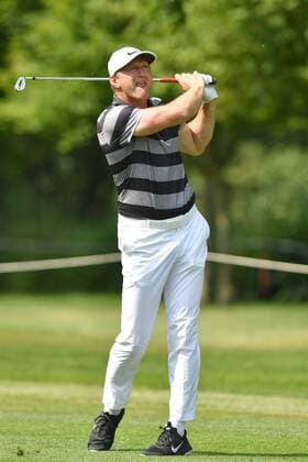 Ralph HASENHUETTL (Trainer RB Leipzig),Aktion,Einzelaktion, Einzelbild,Freisteller,Ganzkoerperaufnahme,ganze Figur. ProAm ,GOLF,BMW International Open 2017 am 21.06.2017 in Muenchen Eichenried.