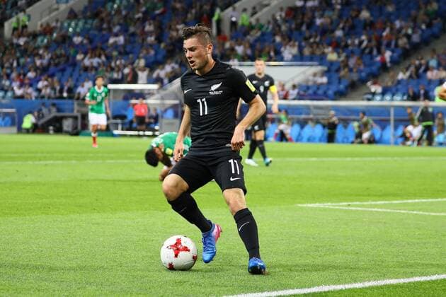 Marco Rojas (Neuseeland, New Zealand) - 21.06.2017: Mexiko vs. Neuseeland, Fisht Stadium Sotschi