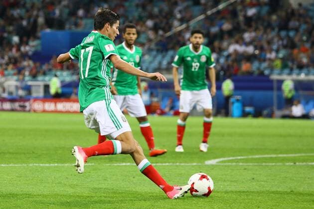 Juergen Damm (Mexiko, Mexico) - 21.06.2017: Mexiko vs. Neuseeland, Fisht Stadium Sotschi