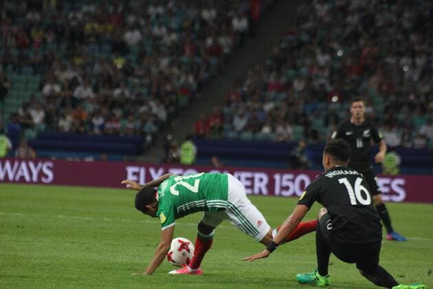 Of The Russian Federation. Sochi. Football. The FIFA Confederations Cup 2017. Mexico New Zealand. The Stadium Fischt. MaksimxKonstantinov 
