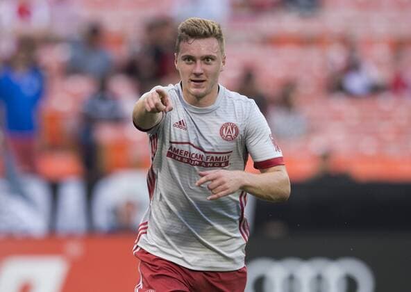 June 21, 2017 - Washington, United States - Washington, DC - June 21, 2017: D.C. United defeated Atlanta United 2-1 during their Major League Soccer MLS Fussball Herren USA match at RFK Stadium. Julian Gressel - ZUMAt139 20170621_zaa_t139_019 Copyright: xBradxSmithx