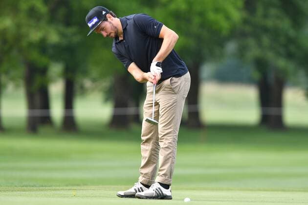 Felix NEUREUTHER,GER,Ski Alpin, Aktion,Einzelaktion,Einzelbild, Freisteller,Ganzkoerperaufnahme,ganze Figur. ProAm ,GOLF,BMW International Open 2017 am 21.06.2017 in Muenchen Eichenried.
