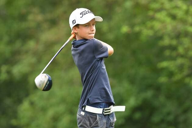 Marc STEINHAUSER (SUI,junges Nachwuchstalent), Aktion,Einzelbild,angeschnittenes Einzelmotiv,Halbfigur,halbe Figur. ProAm ,GOLF,BMW International Open 2017 am 21.06.2017 in Muenchen Eichenried.