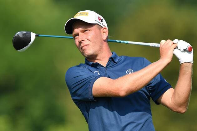 Marcel SIEM (GER), Aktion,Einzelbild,angeschnittenes Einzelmotiv,Halbfigur,halbe Figur. ProAm ,GOLF,BMW International Open 2017 am 21.06.2017 in Muenchen Eichenried.